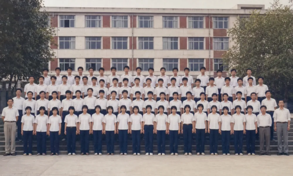 1998 届毕业合影翻拍